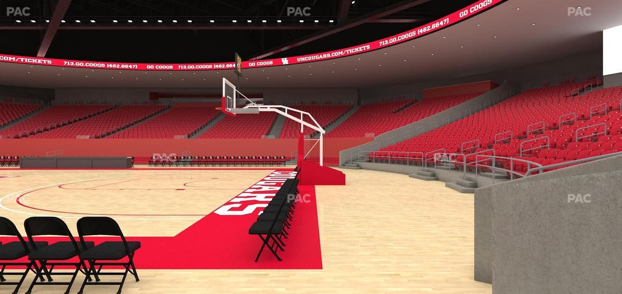 Fertitta Center - Section Club 1 Seat View