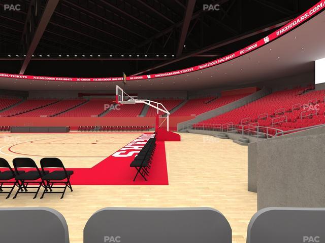 Fertitta Center - Section Club 1 Seat View