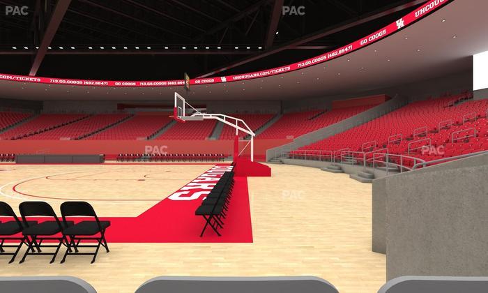 Fertitta Center - Section Club 1 Seat View