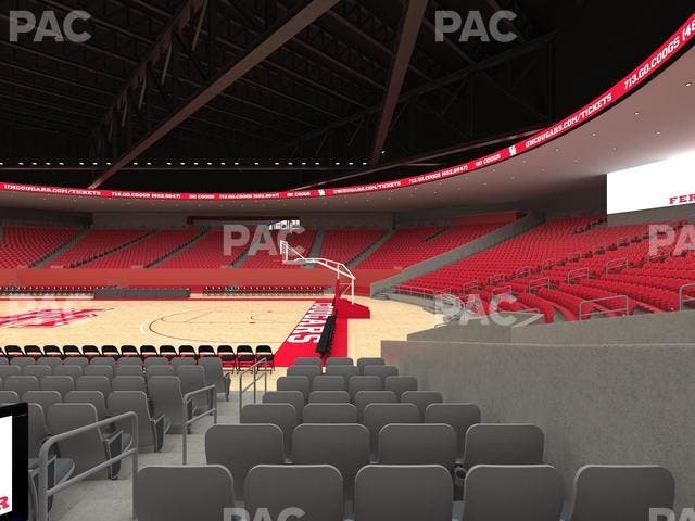 Fertitta Center - Section Club 1 Seat View Fertitta Center - Section Club 1 Seat View