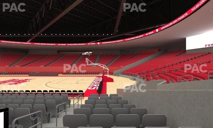 Fertitta Center - Section Club 1 Seat View