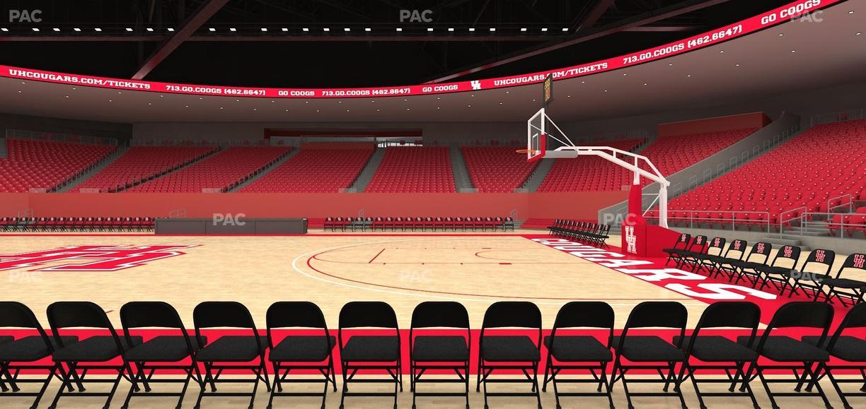Fertitta Center - Section Club 2 Seat View