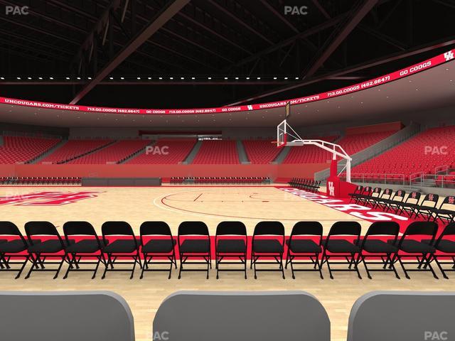 Fertitta Center - Section Club 2 Seat View