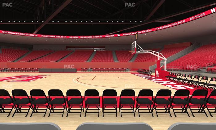 Fertitta Center - Section Club 2 Seat View
