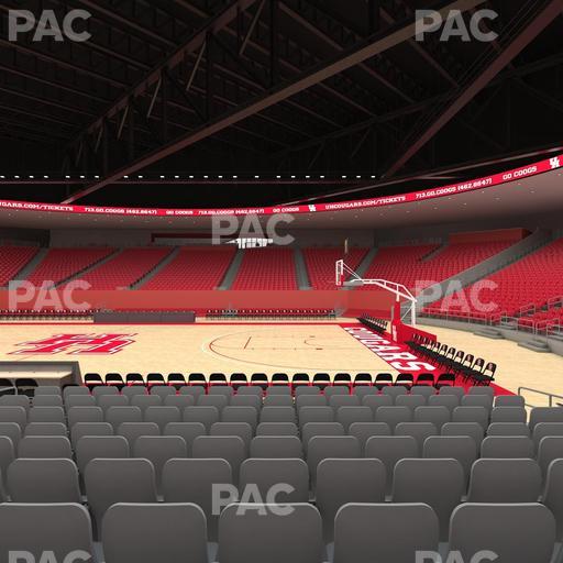 Fertitta Center - Section Club 2 Seat View