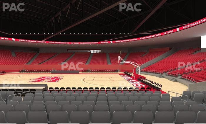 Fertitta Center - Section Club 2 Seat View