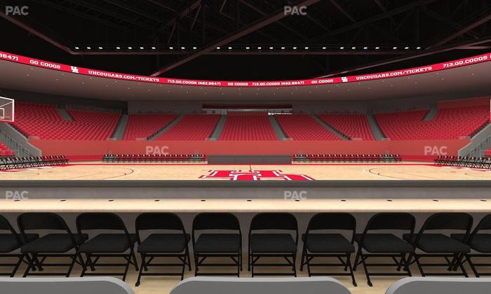 Fertitta Center - Section Club 3 Seat View