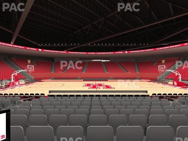 Fertitta Center - Section Club 3 Seat View Fertitta Center - Section Club 3 Seat View