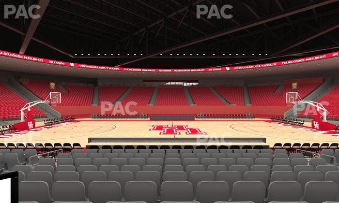 Fertitta Center - Section Club 3 Seat View
