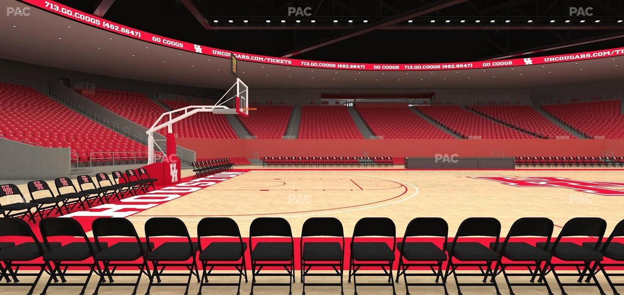 Fertitta Center - Section Club 4 Seat View