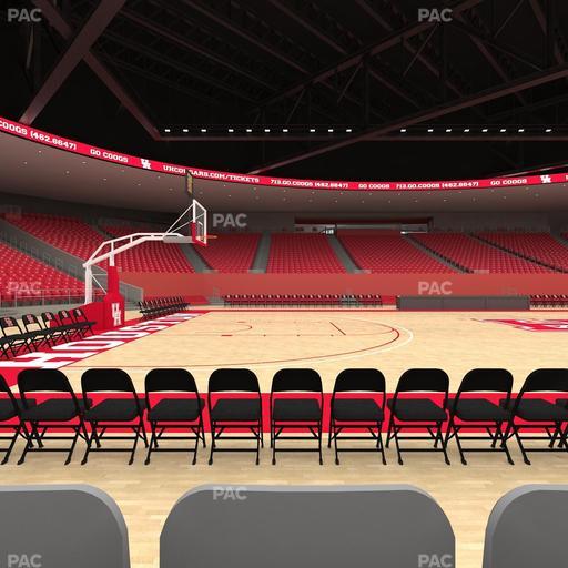 Fertitta Center - Section Club 4 Seat View