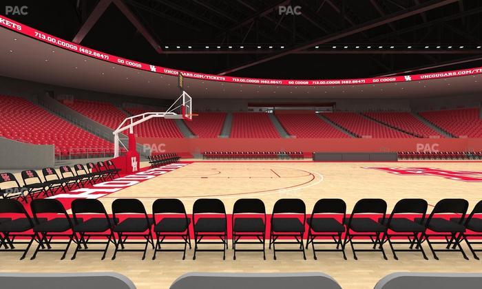 Fertitta Center - Section Club 4 Seat View