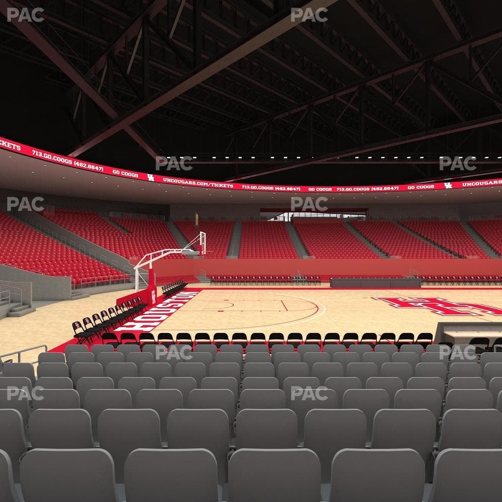 Fertitta Center - Section Club 4 Seat View