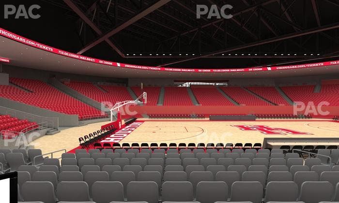 Fertitta Center - Section Club 4 Seat View
