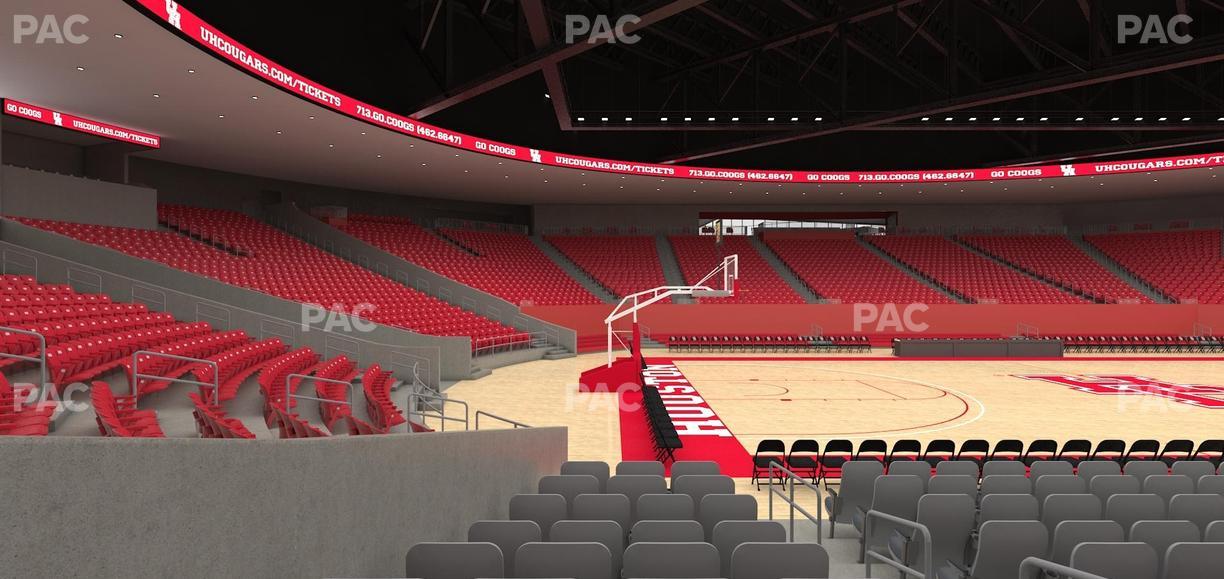 Fertitta Center - Section Club 5 Seat View
