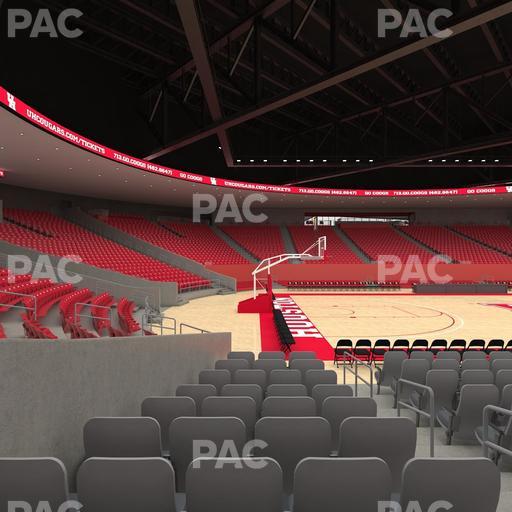 Fertitta Center - Section Club 5 Seat View