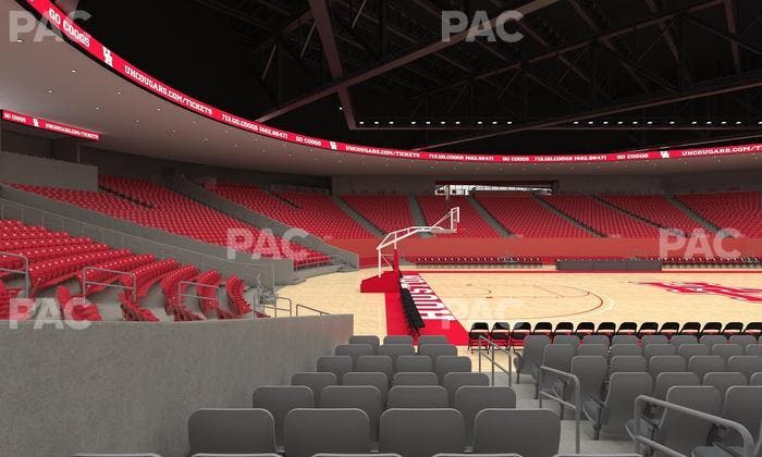 Fertitta Center - Section Club 5 Seat View