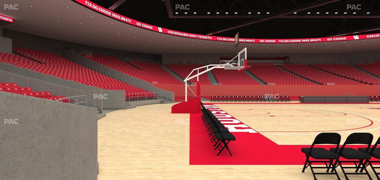 Fertitta Center - Section Club 5 Seat View