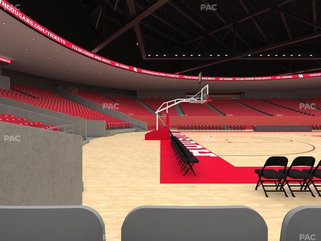 Fertitta Center - Section Club 5 Seat View