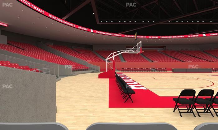 Fertitta Center - Section Club 5 Seat View
