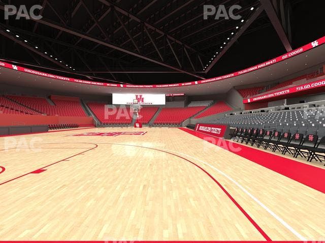 Fertitta Center - Section Floor 1 Seat View Fertitta Center - Section Floor 1 Seat View