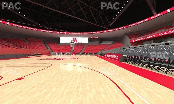 Fertitta Center - Section Floor 1 Seat View