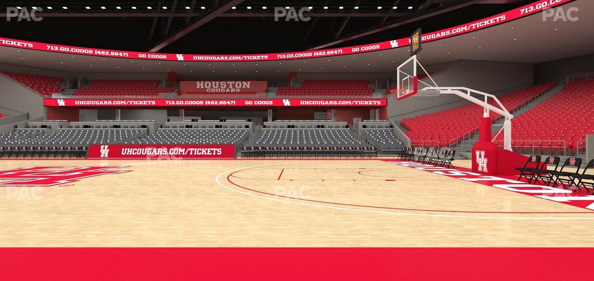Fertitta Center - Section Floor 3 Seat View