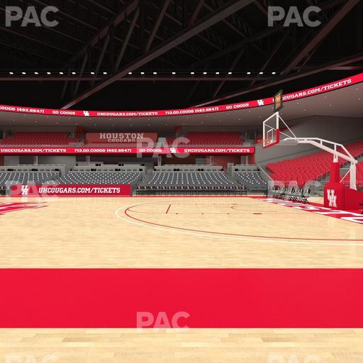 Fertitta Center - Section Floor 3 Seat View