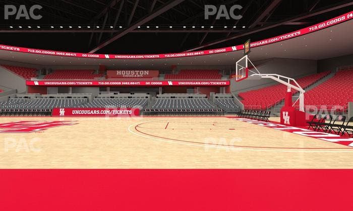 Fertitta Center - Section Floor 3 Seat View