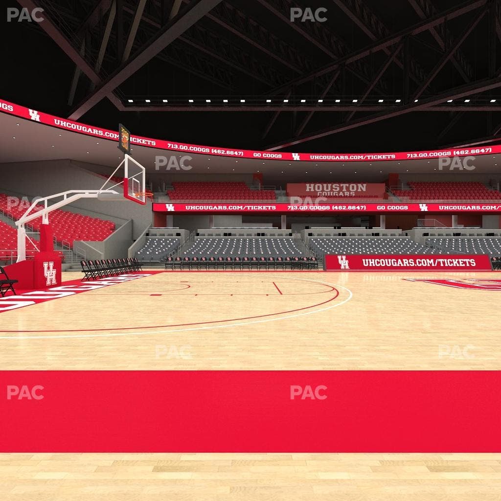 Fertitta Center - Section Floor 4 Seat View