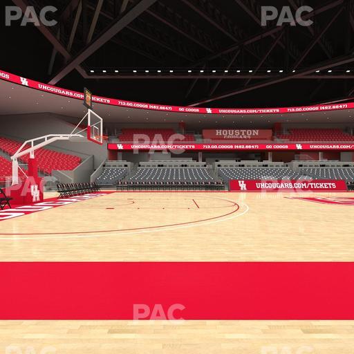 Fertitta Center - Section Floor 4 Seat View