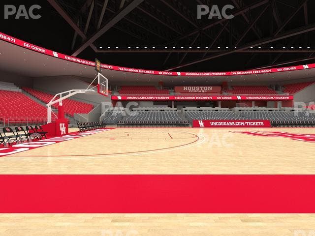 Fertitta Center - Section Floor 4 Seat View Fertitta Center - Section Floor 4 Seat View