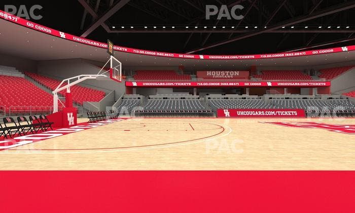 Fertitta Center - Section Floor 4 Seat View