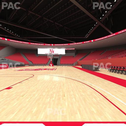 Fertitta Center - Section Floor 5 Seat View