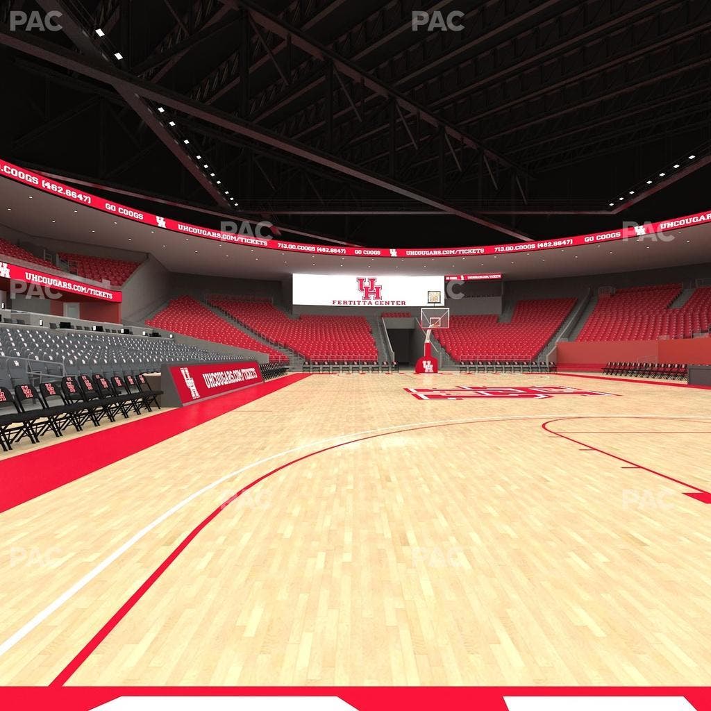 Fertitta Center - Section Floor 6 Seat View