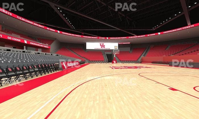 Fertitta Center - Section Floor 6 Seat View