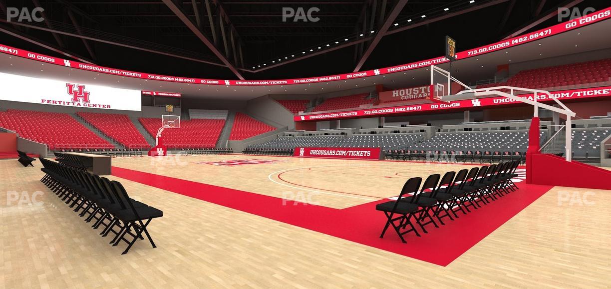 Fertitta Center - Section Ga Seating Seat View