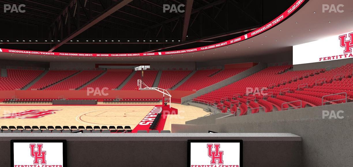Fertitta Center - Section Loge 1 Seat View