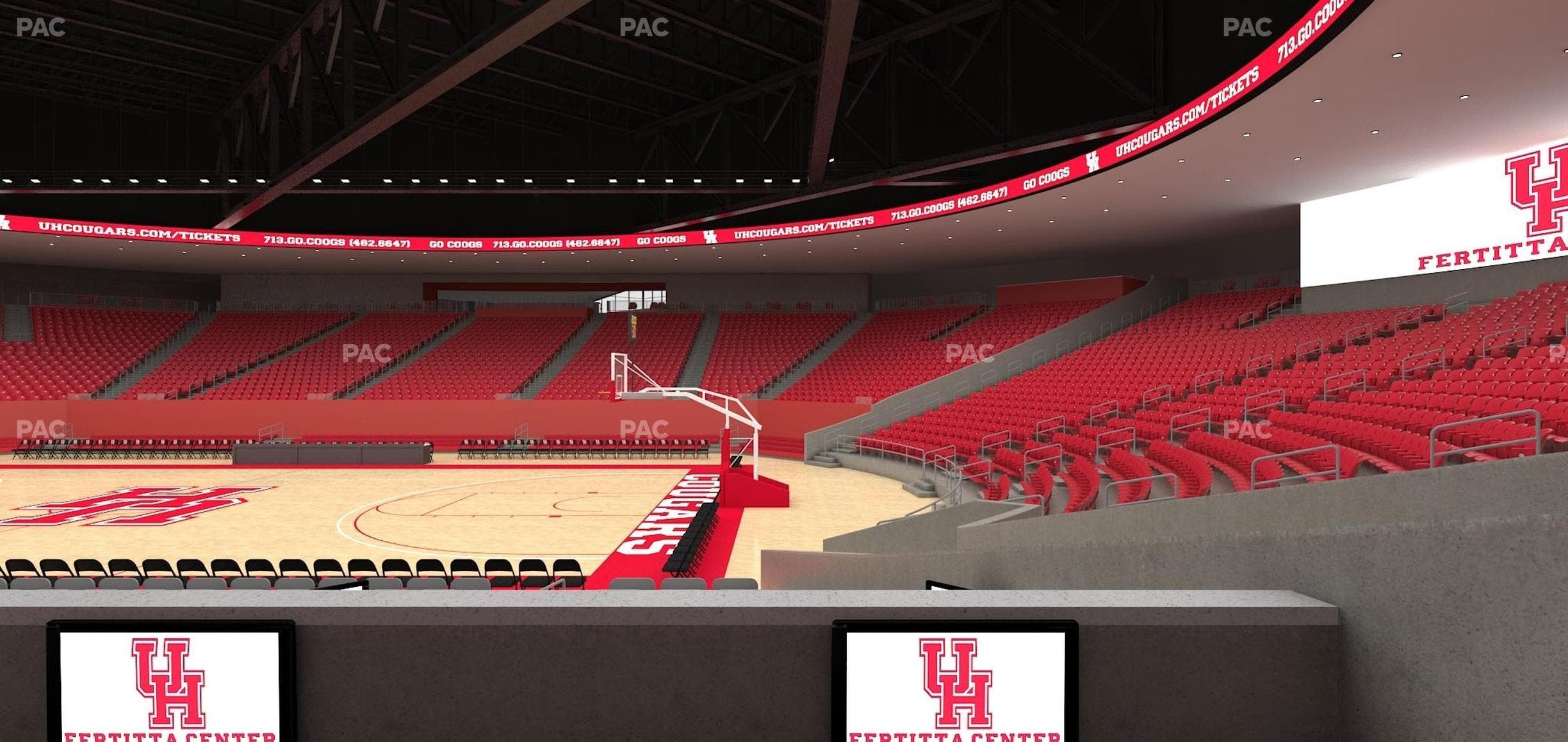 Fertitta Center - Section Loge 1 Seat View