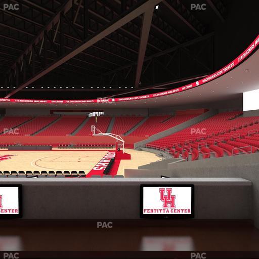 Fertitta Center - Section Loge 1 Seat View