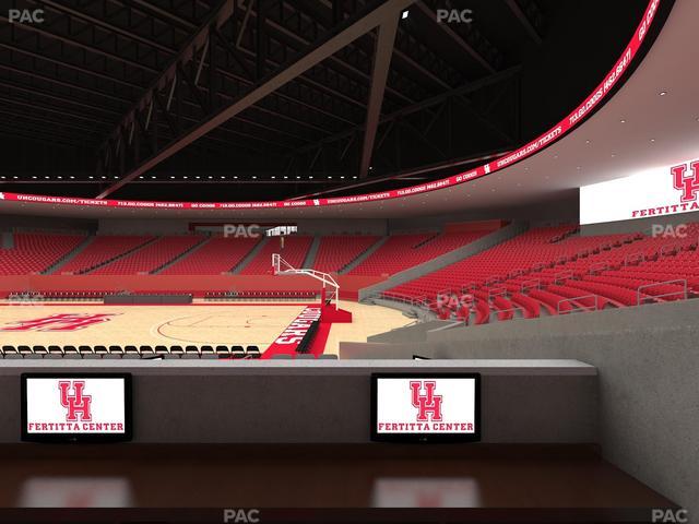 Fertitta Center - Section Loge 1 Seat View