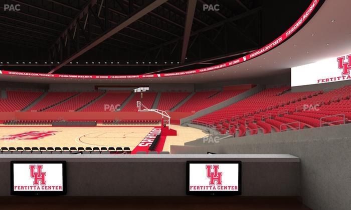 Fertitta Center - Section Loge 1 Seat View