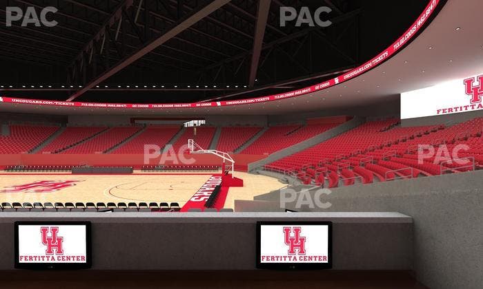 Fertitta Center - Section Loge 1 Seat View