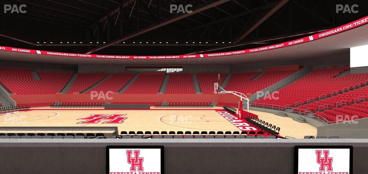Fertitta Center - Section Loge 2 Seat View