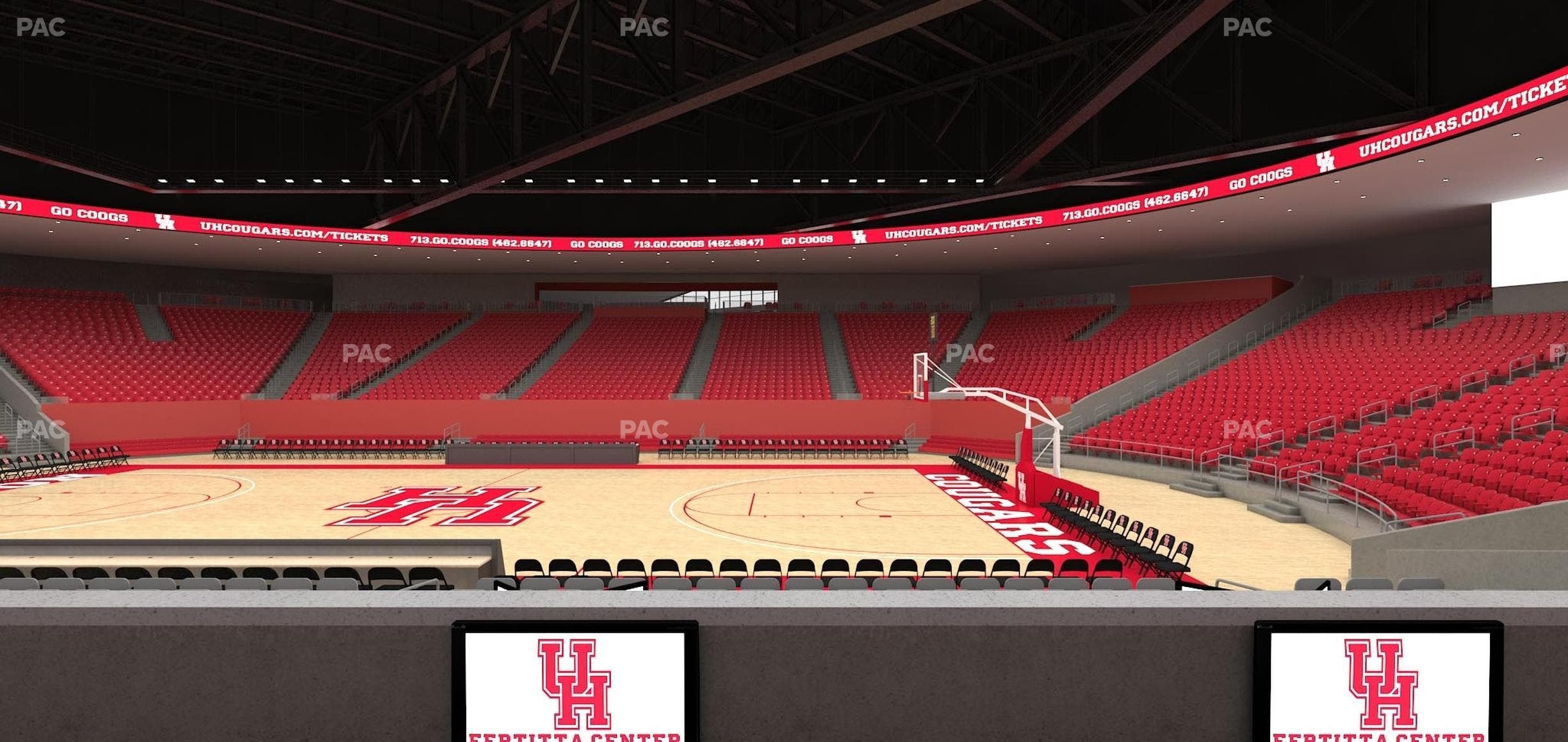 Fertitta Center - Section Loge 2 Seat View