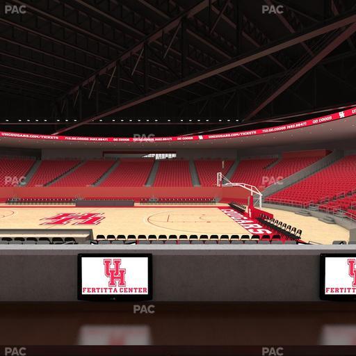 Fertitta Center - Section Loge 2 Seat View