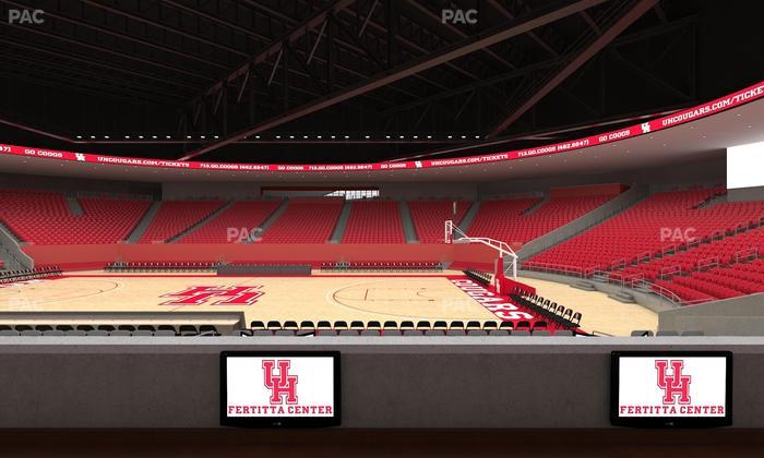 Fertitta Center - Section Loge 2 Seat View