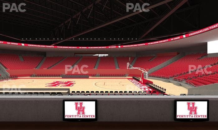 Fertitta Center - Section Loge 2 Seat View