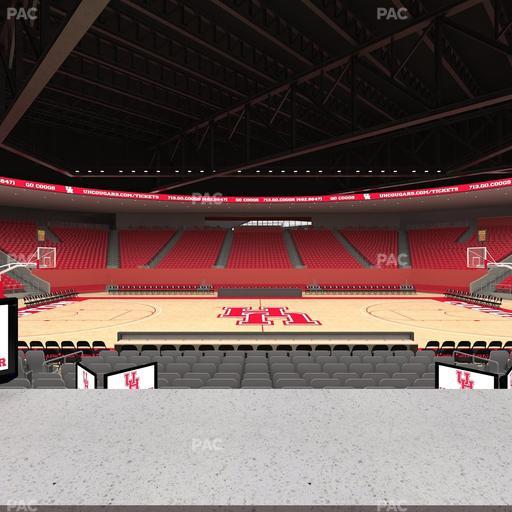 Fertitta Center - Section Loge 3 Seat View