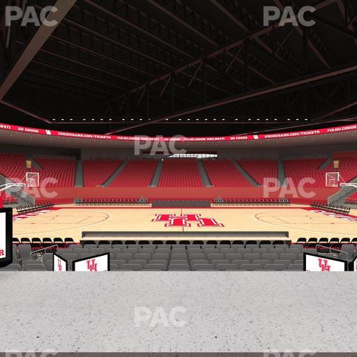 Fertitta Center - Section Loge 3 Seat View